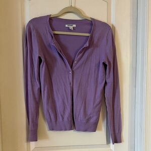 Old Navy Lavender Cardigan Sweater